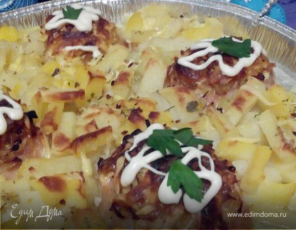 Котлеты «Аппетитные» с гарниром Котлеты «Аппетитные» с гарниром