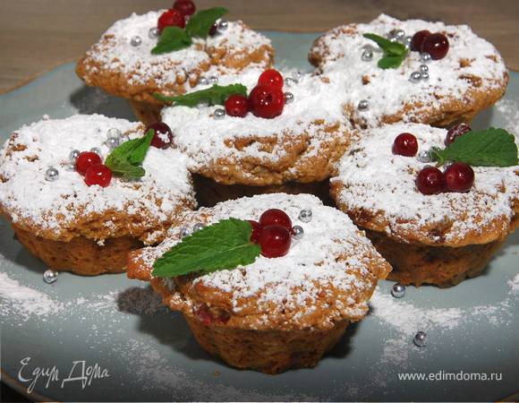 Ароматные новогодние маффины Ароматные новогодние маффины