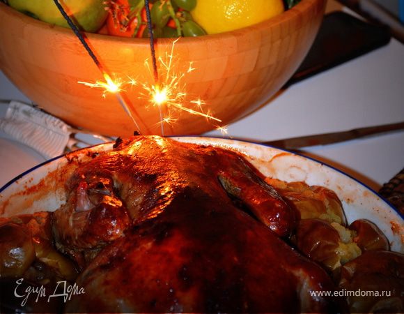 Утка с яблоками Утка с яблоками