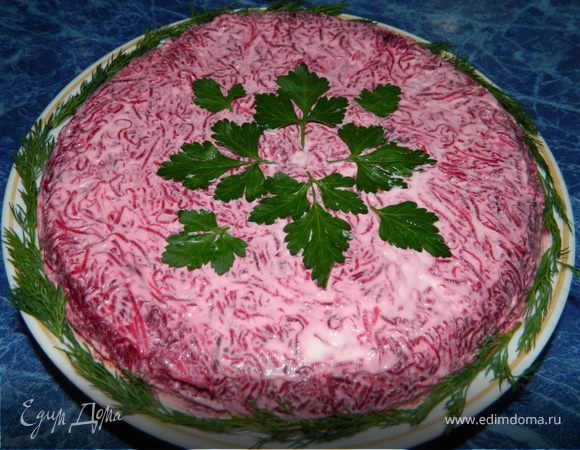 Скумбрия под овощной шубой Скумбрия под овощной шубой