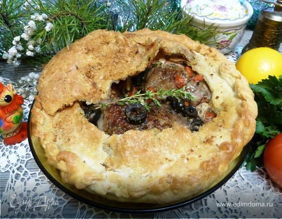 Цыпленок в тесте Цыпленок в тесте