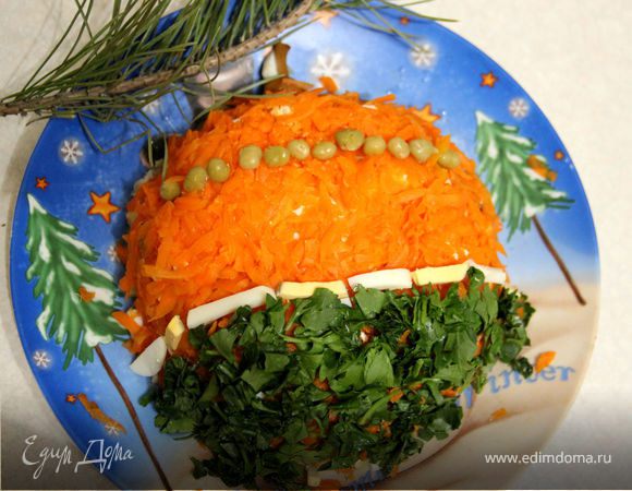 Салат «Елочный шар»