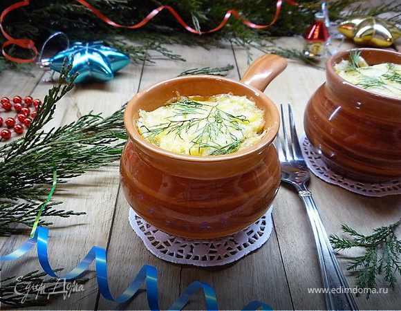 Куриный жюльен с грибами и специями Куриный жюльен с грибами и специями