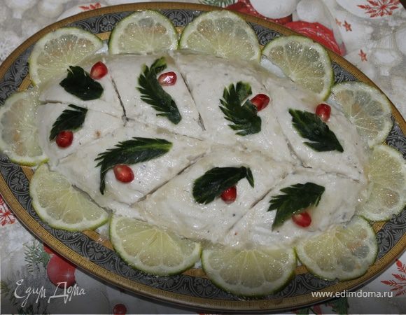 Заливной судак «Провансаль»