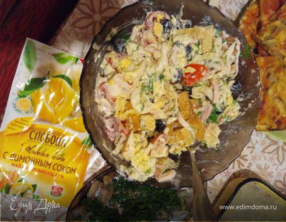 Салат «Двойник Цезаря»