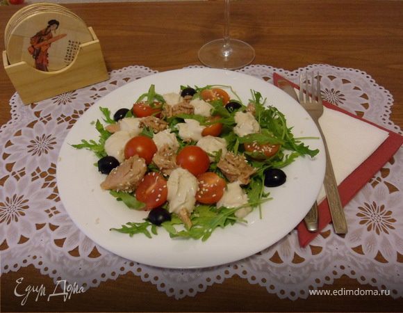 Сицилийский салат с тунцом