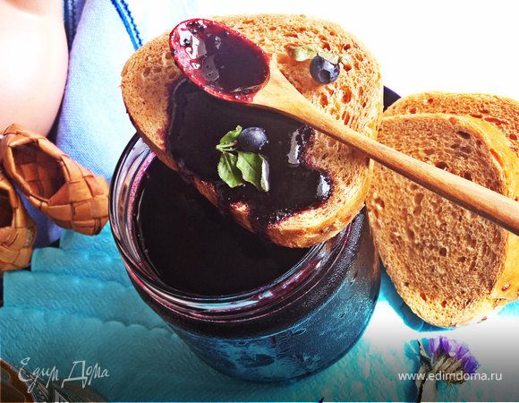 Черничный джем из духовки Черничный джем из духовки