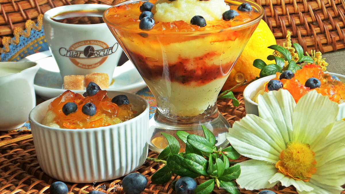 Манная каша на десерт