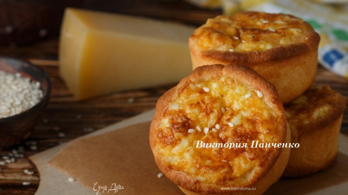 Сырные тарталетки с тунцом