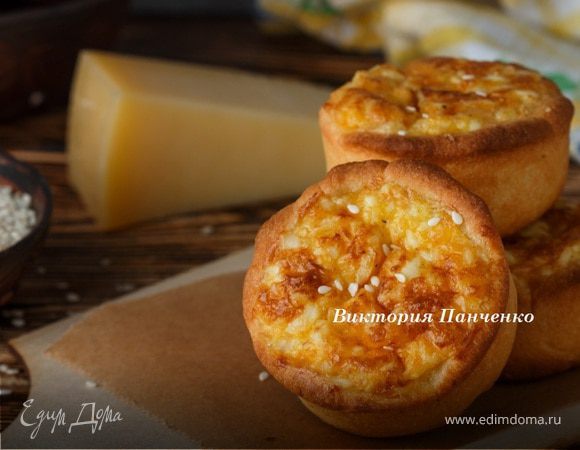 Сырные тарталетки с тунцом