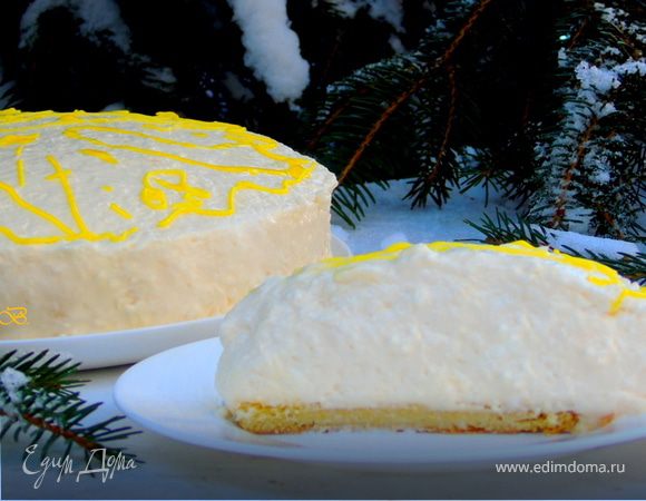 Шифоновый лимонный торт-суфле Шифоновый лимонный торт-суфле