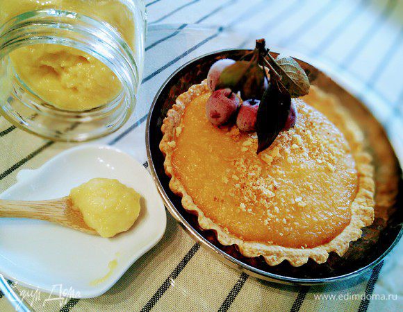 Тарталетки с яблочно-лимонным курдом Тарталетки с яблочно-лимонным курдом