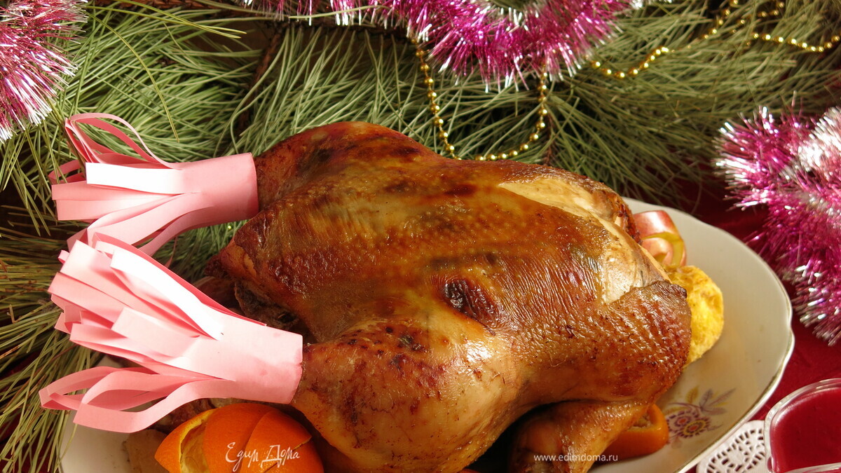 Индейка с фруктами