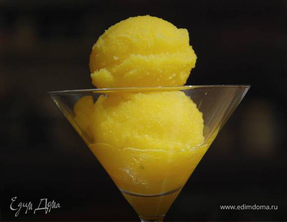 Гранита из мандаринов Гранита из мандаринов