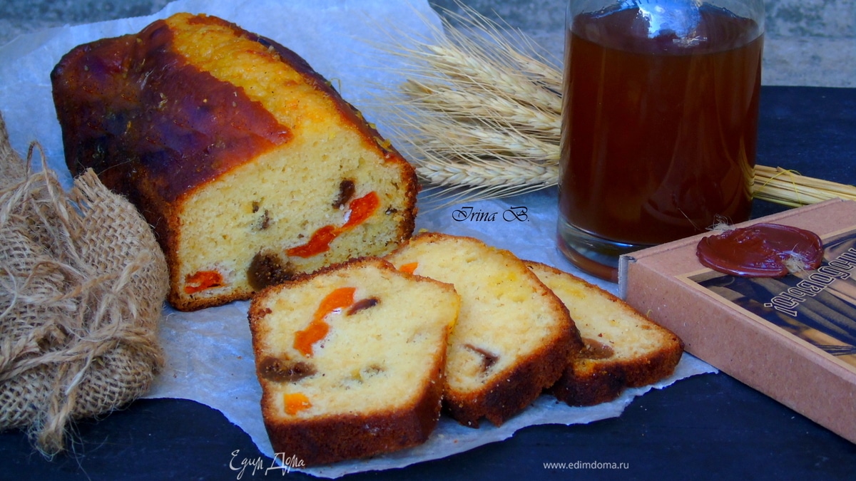 Кекс с инжиром