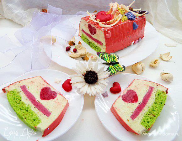 Малиново-фисташковое буше «Признание» Малиново-фисташковое буше «Признание»