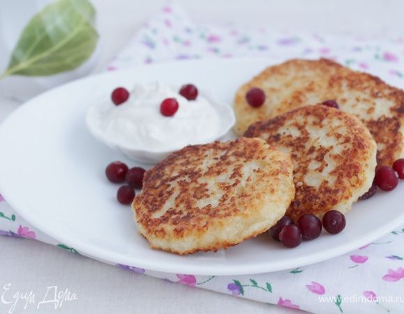 Сырники с кускусом