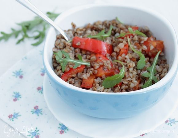 Теплый гречневый салат Теплый гречневый салат