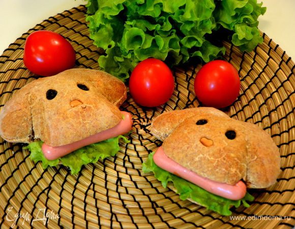 Булочки с отрубями 