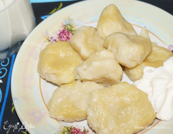 Ленивые вареники с картошкой