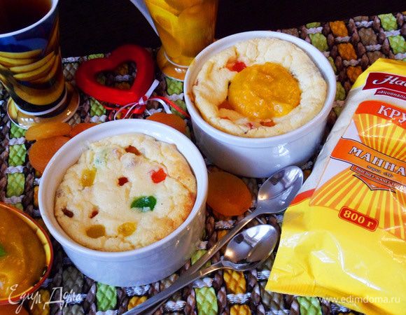 Гурьевская каша с цукатами Гурьевская каша с цукатами