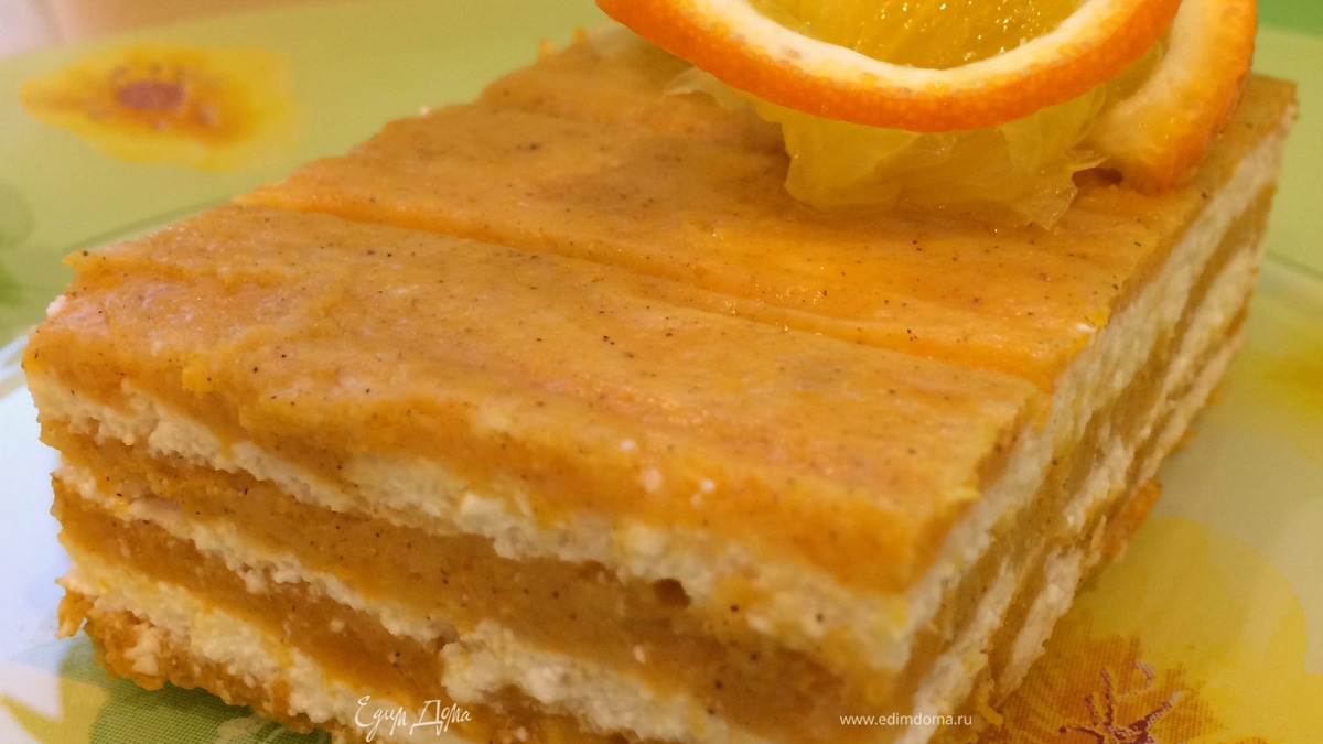 Тыквенно-творожная запеканка