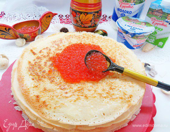 Заварные блинчики по-королевски Заварные блинчики по-королевски