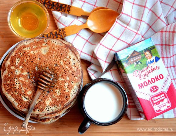 Цельнозерновые заварные блины Цельнозерновые заварные блины