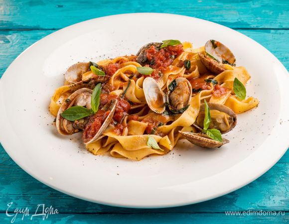 Ароматная паста с вонголе Ароматная паста с вонголе