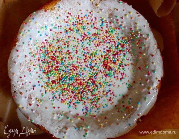 Бездрожжевой кулич на кефире