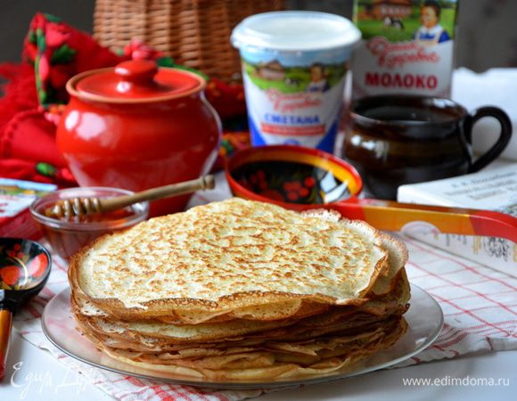 Пшеничные блины (красные) 