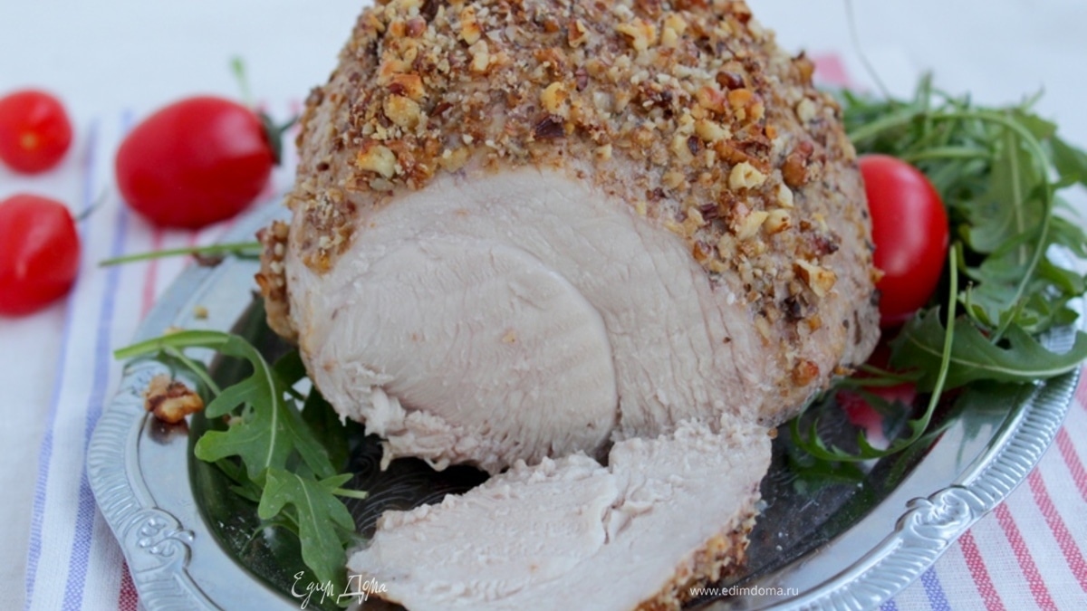 Свинина в орехах