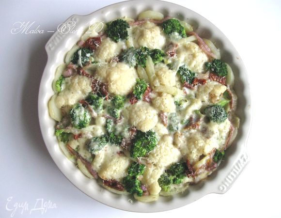 Гратен с овощами Гратен с овощами