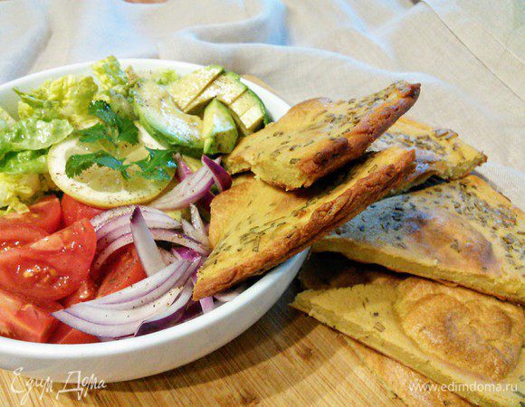 Сокка — лепешка из нутовой муки 