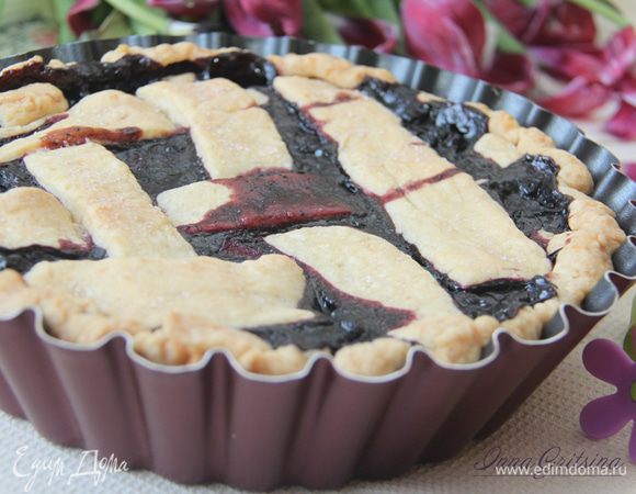 Черничный пирог