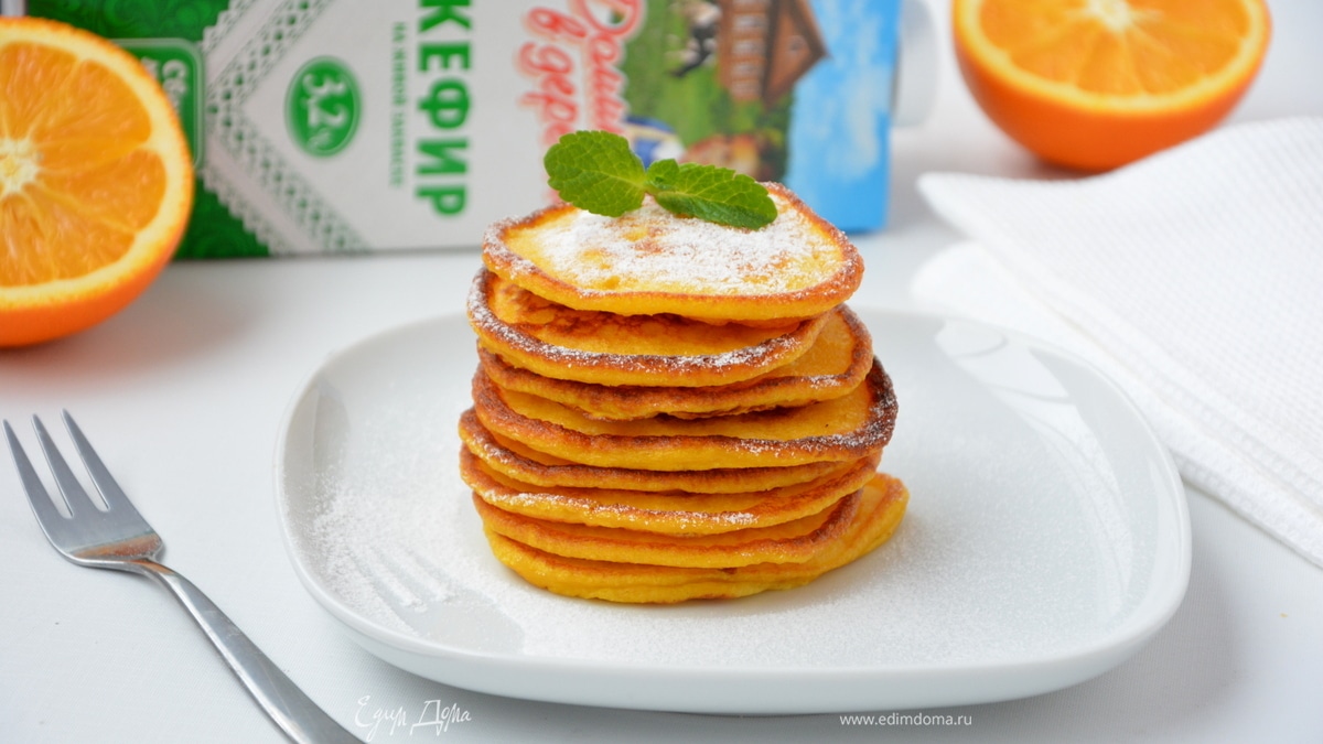 Тыквенные оладушки
