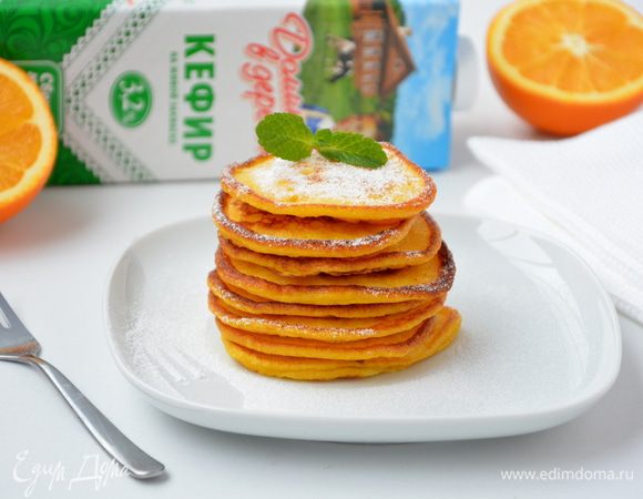 Тыквенные оладушки