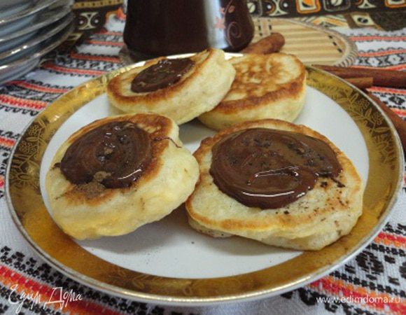 Оладушки на дрожжах