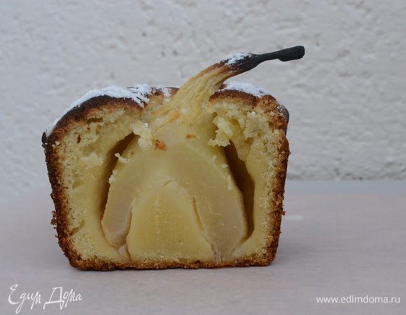 Лимонный кекс с грушами Лимонный кекс с грушами