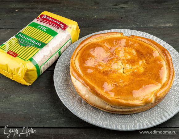 Постный пирог с рыбой Постный пирог с рыбой