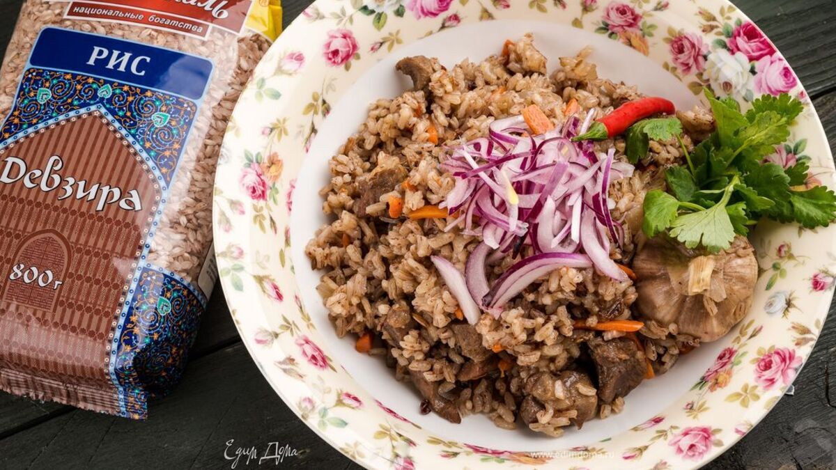 Ароматный плов по-фергански