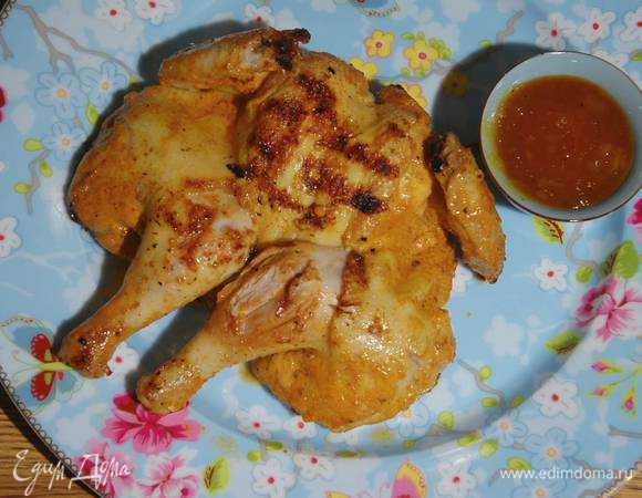 Цыпленок в пряном кокосовом маринаде Цыпленок в пряном кокосовом маринаде