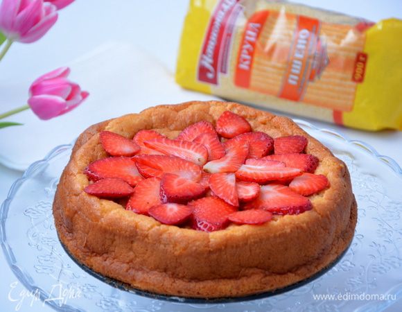 Пшенная запеканка с лаймовым сиропом Пшенная запеканка с лаймовым сиропом