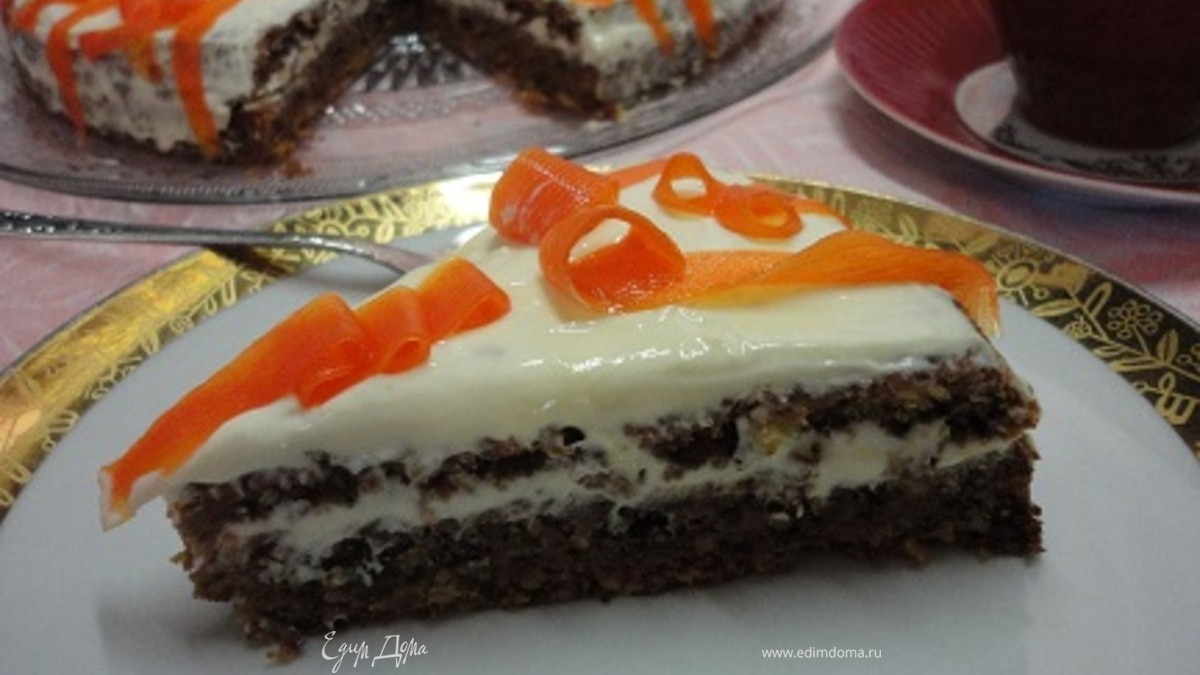 Швейцарский морковный торт (rubli kuchen)