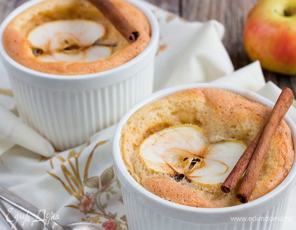 Творожное суфле с яблоками Творожное суфле с яблоками