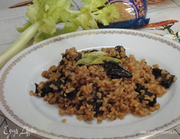 Булгур с грибами