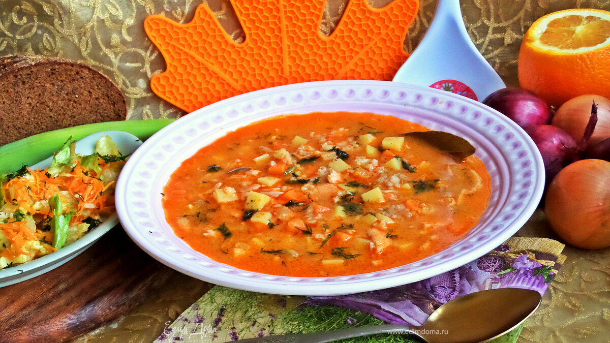 Рыбный рассольник