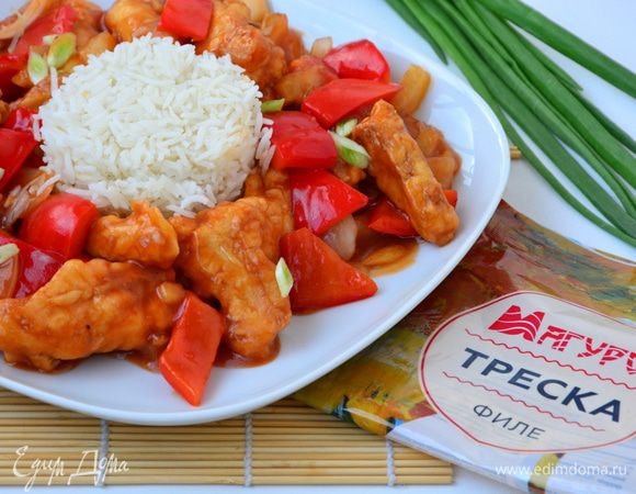 Рыба в кляре в кисло-сладком соусе Рыба в кляре в кисло-сладком соусе