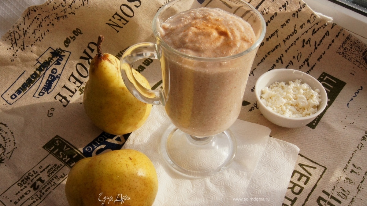 Смузи с грушей