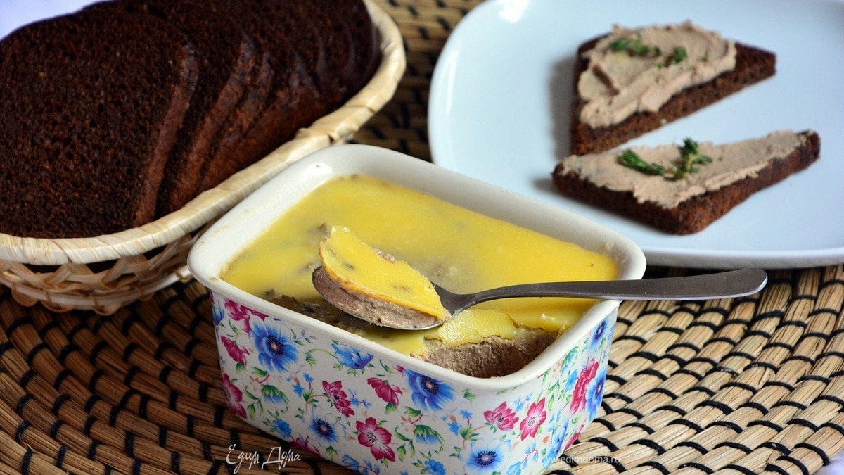 Паштет из утиной печени